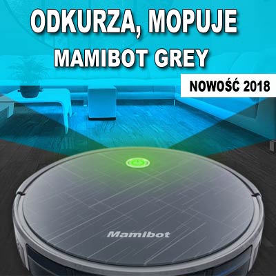 fd1baba98dc06b6ffe5a611efb627ce7.jpg Mamibot Grey 1149 zł POLSKA DYSTRYBUCJA. Sklep Warszawa, wysyłka 0 zł. - obrazek 1